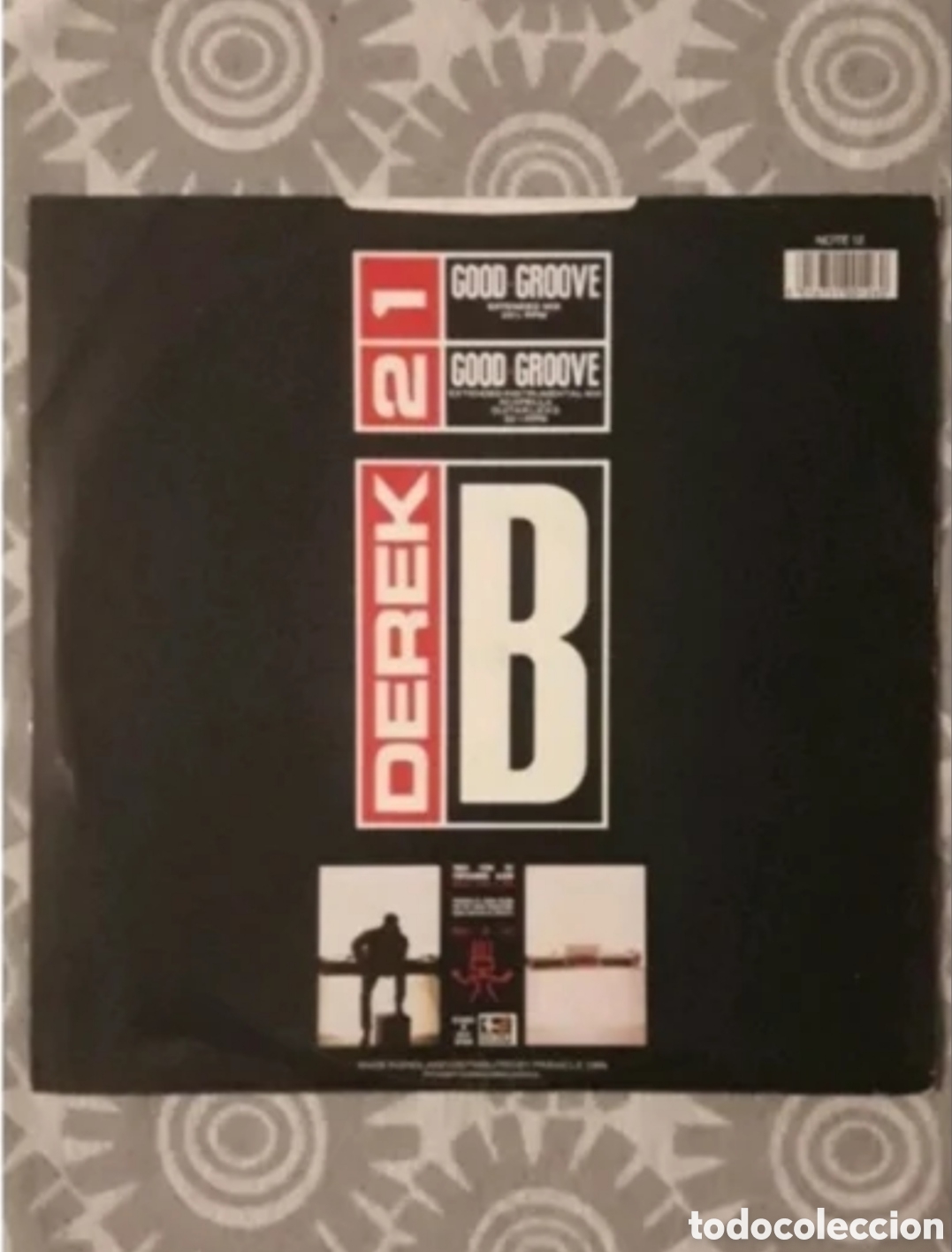Discos de vinilo: Maxi single Derek B. Good Groove - Foto 2