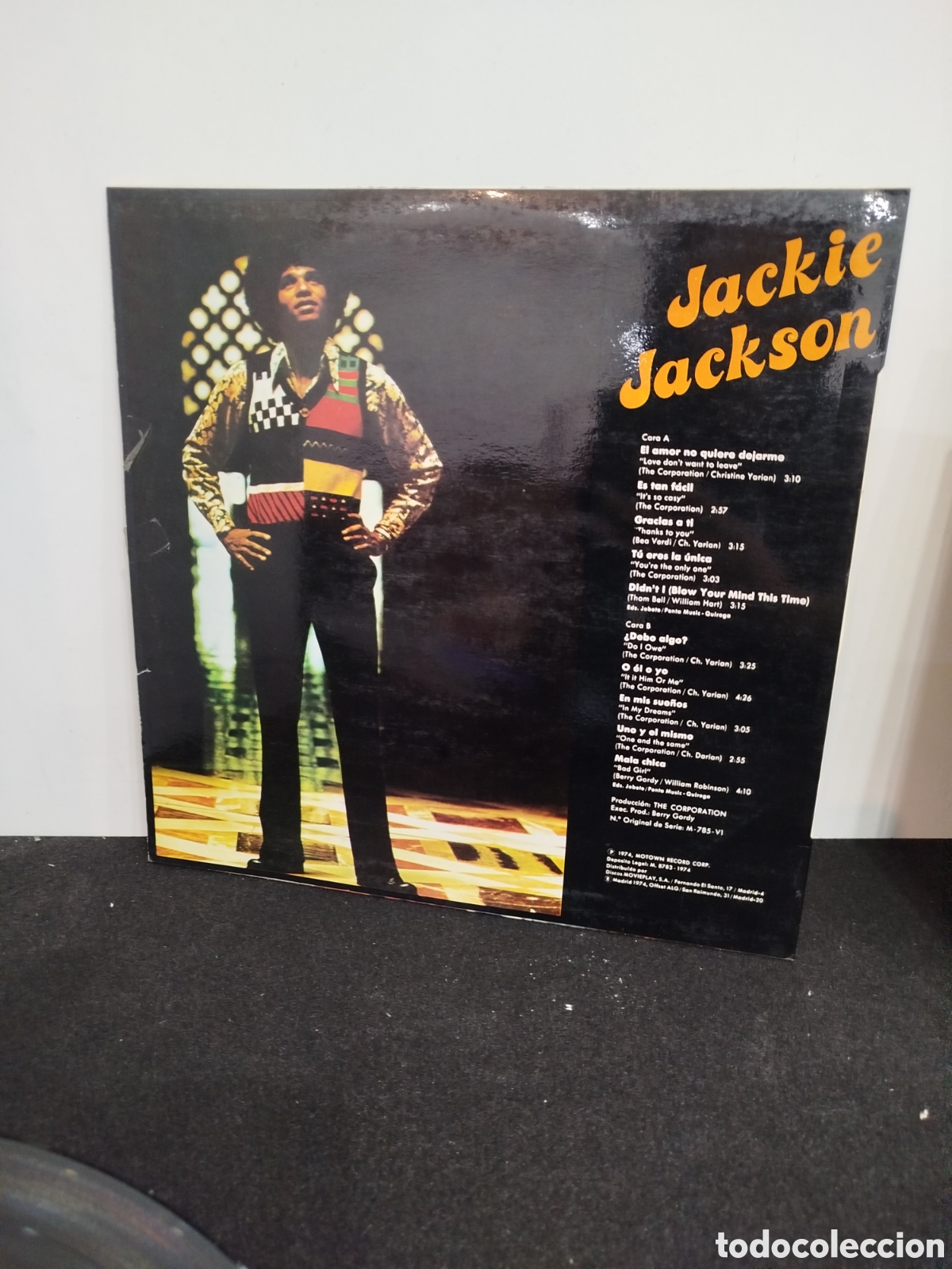 Discos de vinilo: LP VINILO - Jackie JACKSON - 1987 - Foto 2