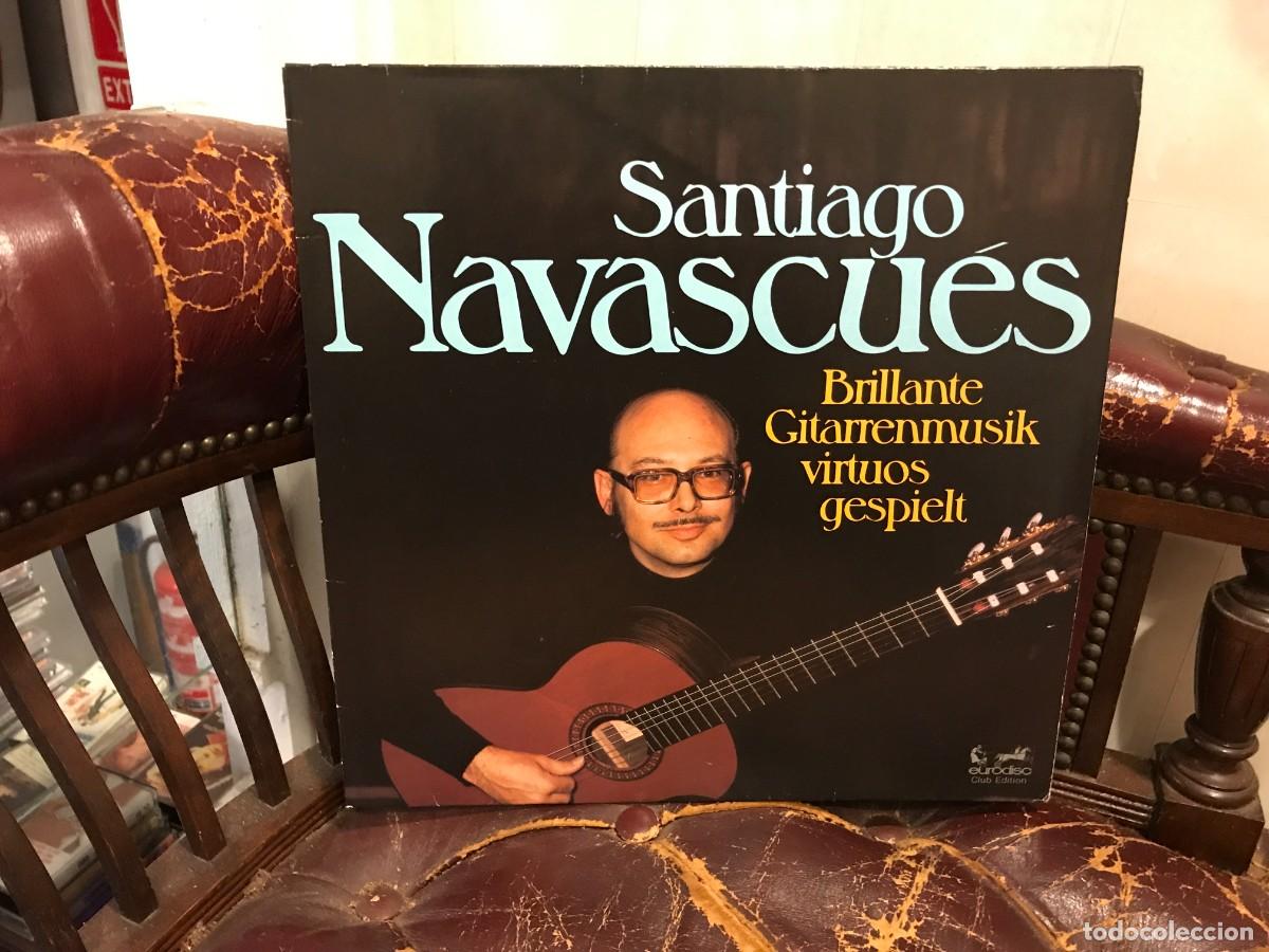 Dischi in vinile: LP. SANTIAGO NAVASCU&Eacute;S. BRILLANTE GITARRENMUSIK...