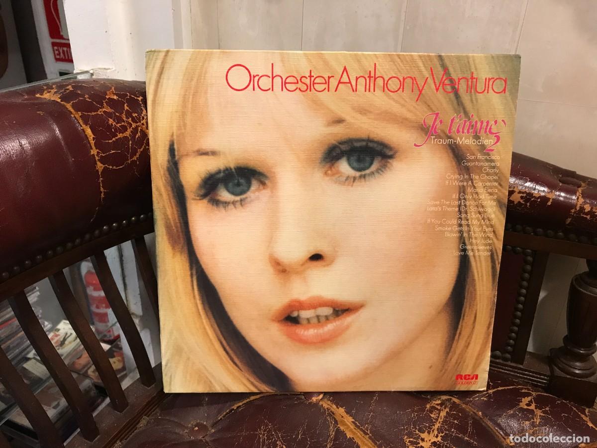 Disques de vinyle: LP. ORCHESTER ANTHONY VENTURA. JE T'AIME 2