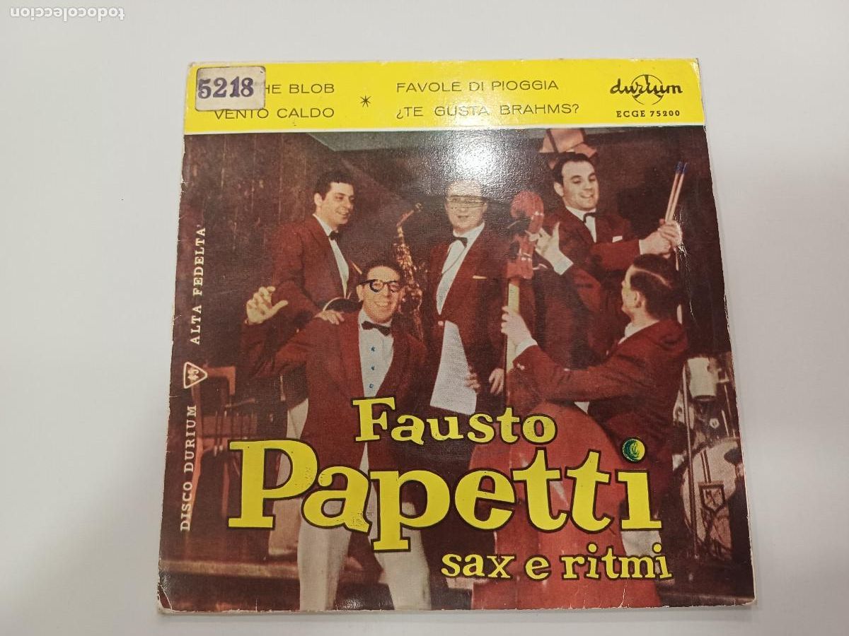 Discos de vinilo: FAUSTO PAPETTI/THE BLOW/SINGLE. - Foto 1