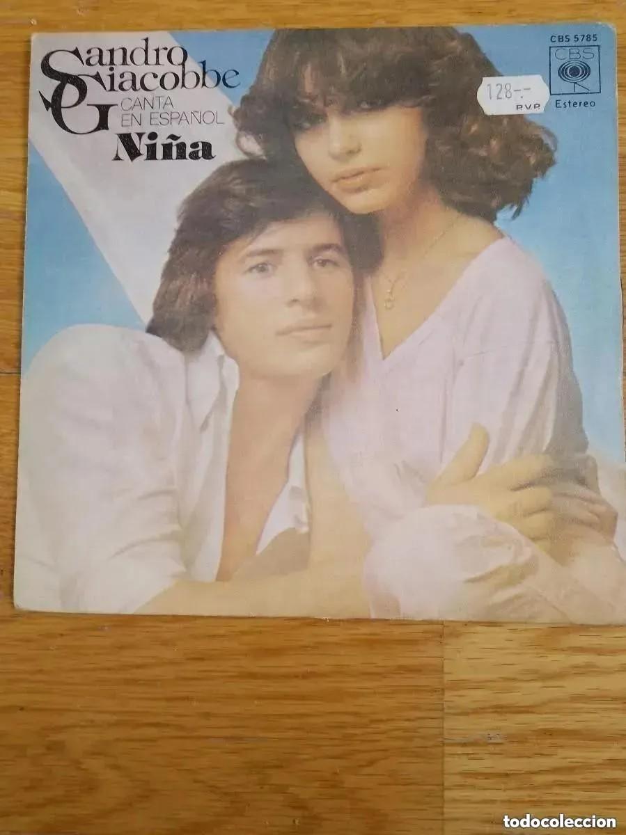 Discos de vinilo: SANDRO GIACOBBE - NI&Ntilde;A (SG) 1977 - Foto 1