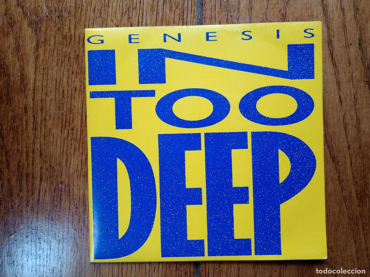 Discos de vinilo: Genesis - in too deep + do the neurotic - Foto 1