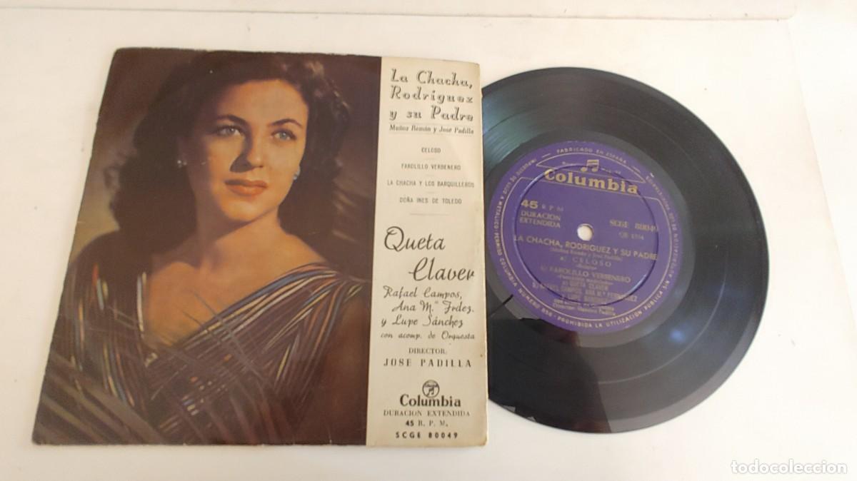 Discos de vinilo: QUETA CLAVER-EP CELOSO +3 - Foto 1