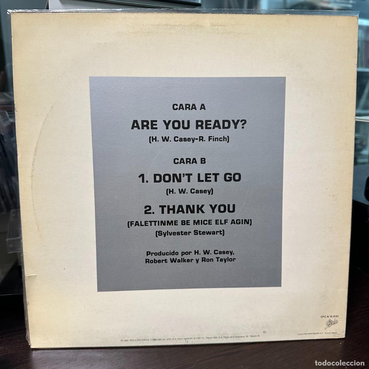 Discos de vinilo: KC - Are You Ready? (12&rdquo;) - Foto 2