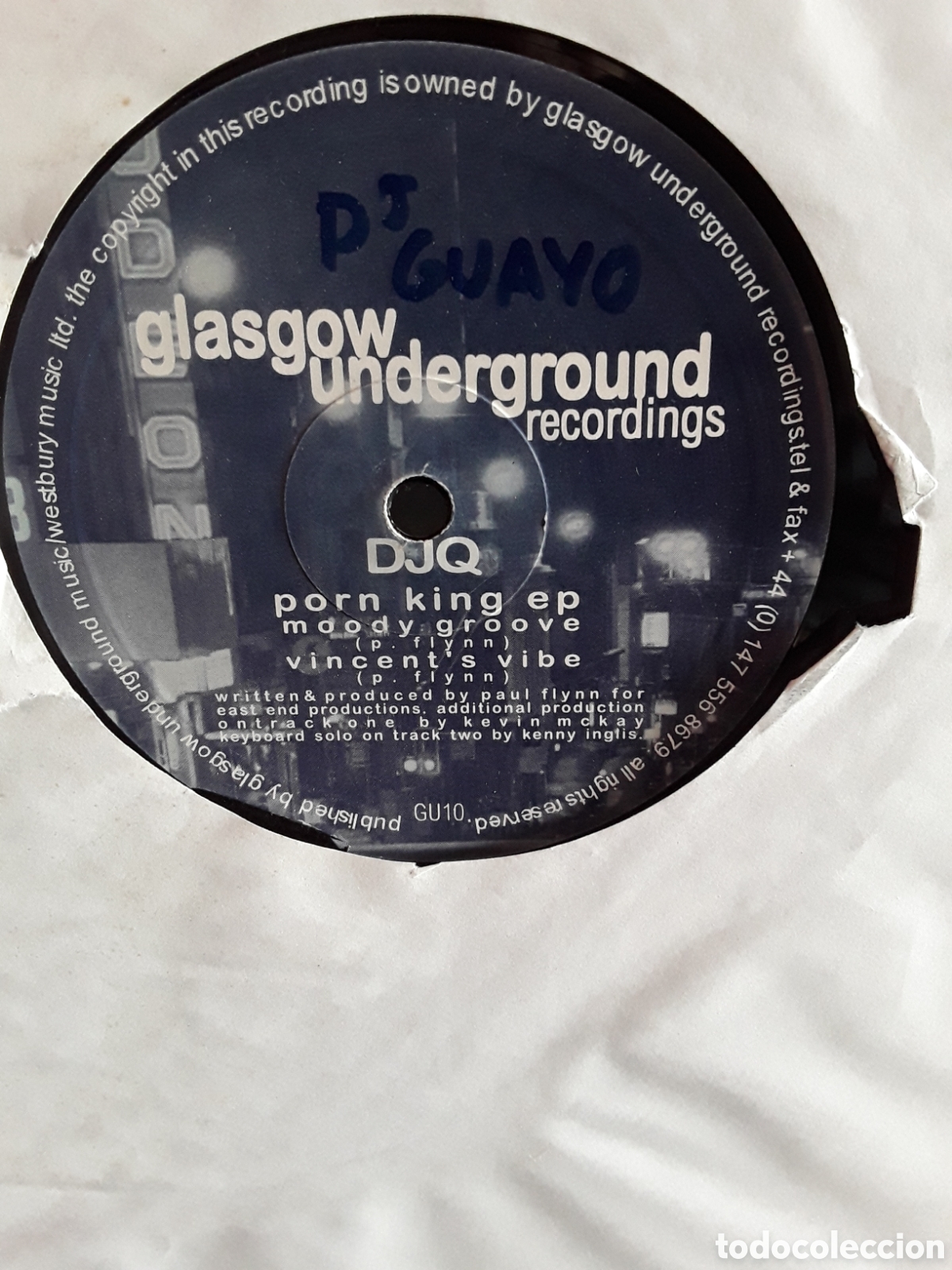 Discos de vinilo: DJQ &lrm;&ndash; Porn King EP DEEP HOUSE - Foto 2