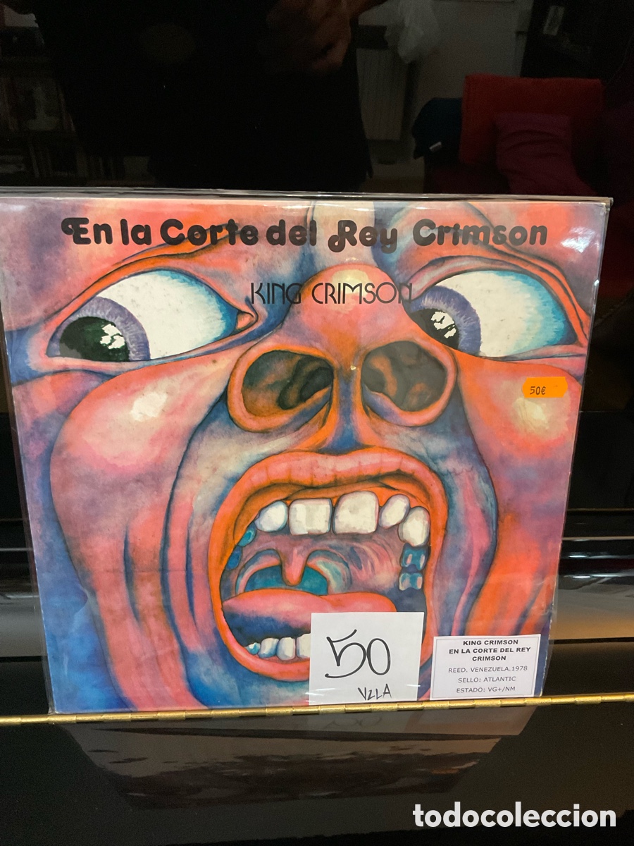 Discos de vinilo: KING CRIMSON, En La Corte Del Rey Crimson. RARO. - Foto 1