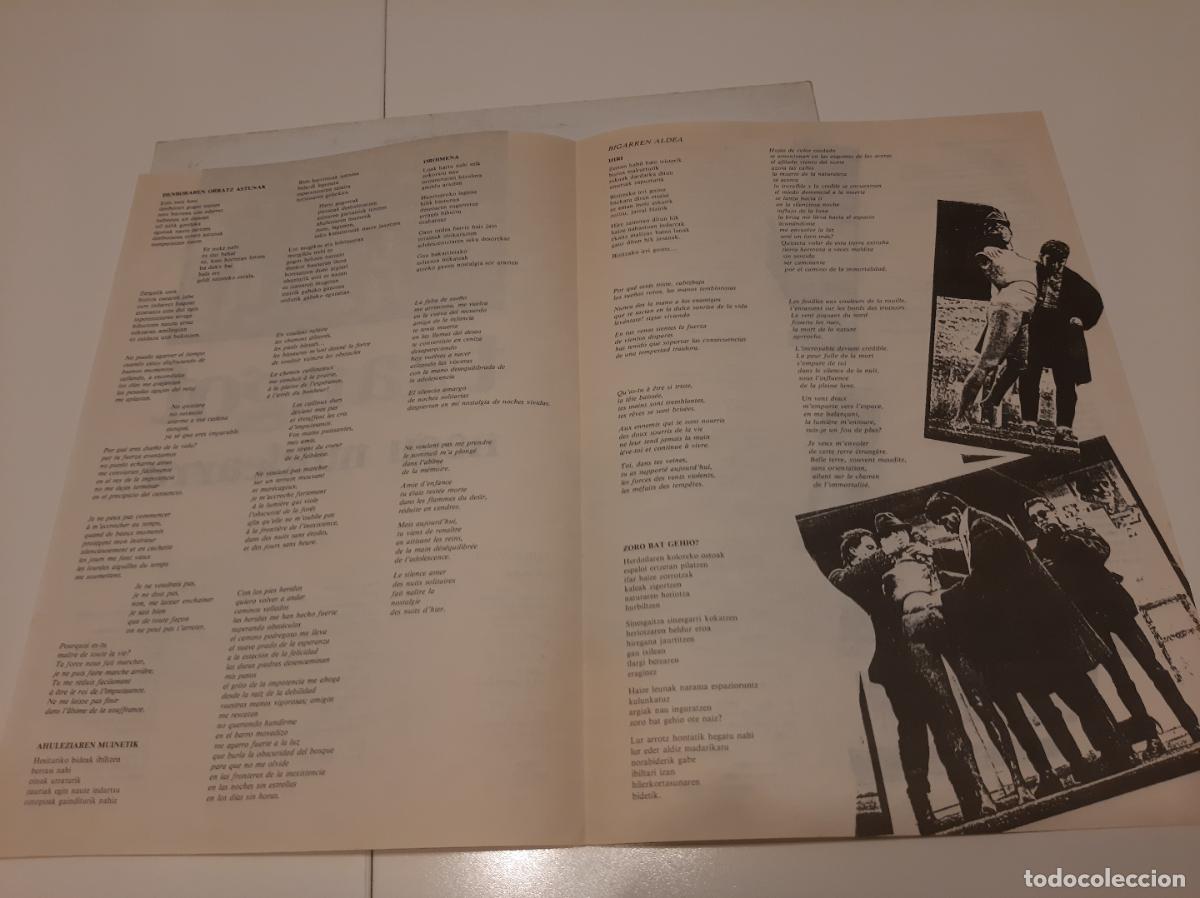 Discos de vinilo: TXANGOT -NEGU NUKLEARRA- (1986) LP DISCO VINILO - Foto 6