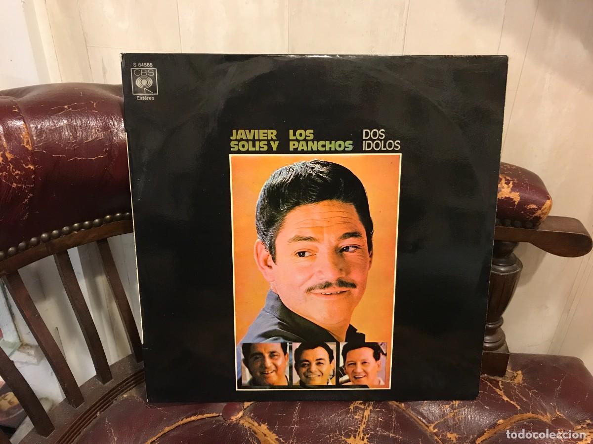 Discos de vinilo: LP. JAVIER SOLIS Y LOS PANCHOS. DOS &Iacute;DOLOS. 1971 - Foto 1