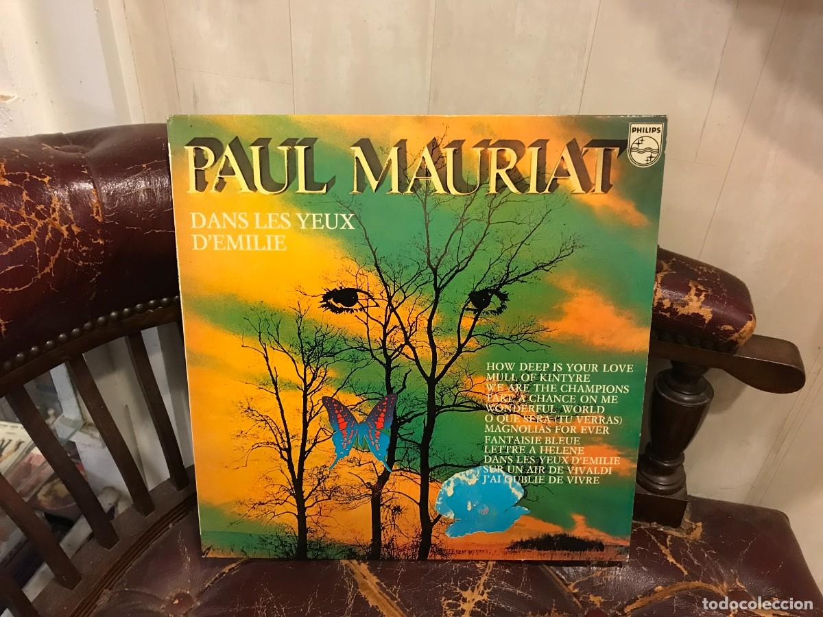 Dischi in vinile: LP. PAUL MAURIAT DANS LES YEUX D'EMILIE