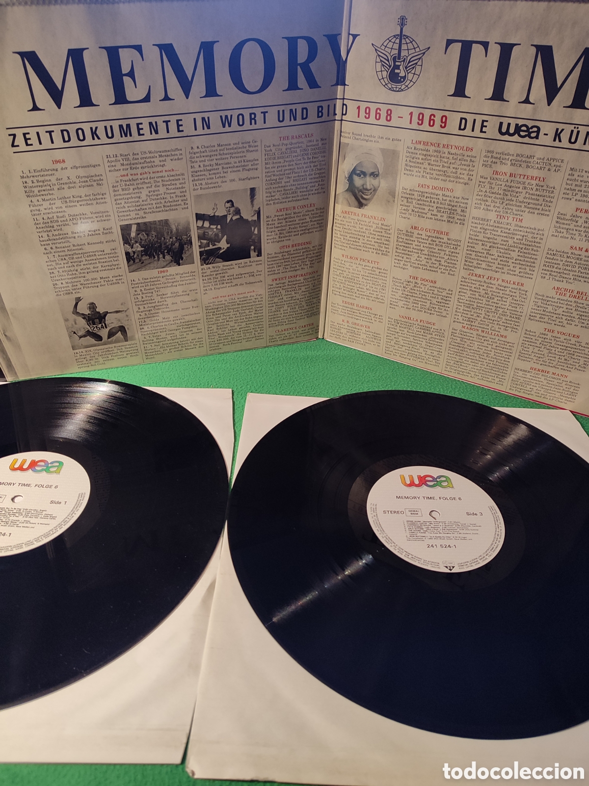 Discos de vinilo: Memory Time 1968 - 1969 vinilos 2 Lps - Foto 2