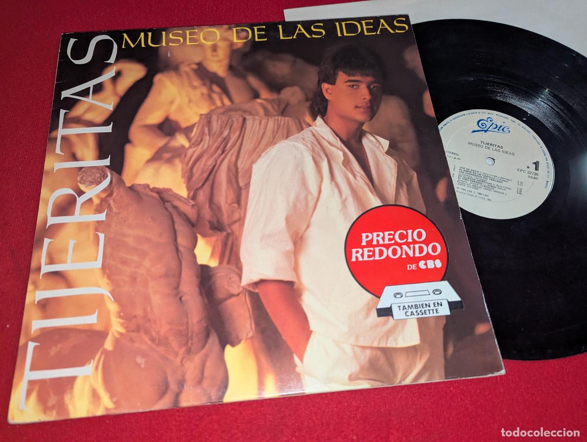 Discos de vinilo: TIJERITAS Museo de las ideas LP 1985 Epic - Foto 1