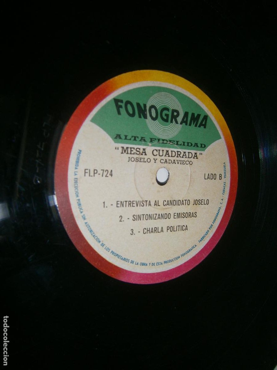 Discos de vinilo: ANTIGUO LP - JOSELO Y CADAVIECO - Foto 3