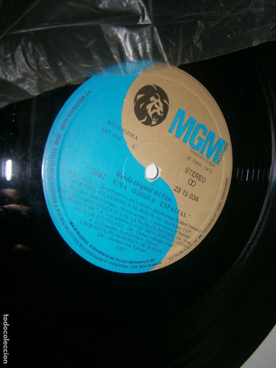Discos de vinilo: ANTIGUO LP - 2001 UNA ODISEA ESPACIAL - Foto 2