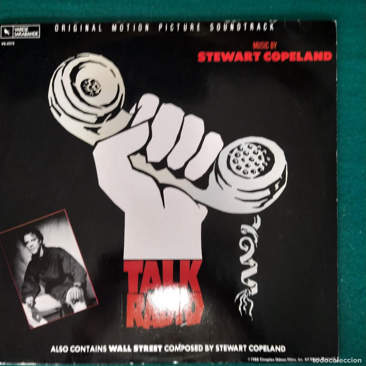 Discos de vinilo: Stewart Copeland &ndash; Talk Radio - Foto 1