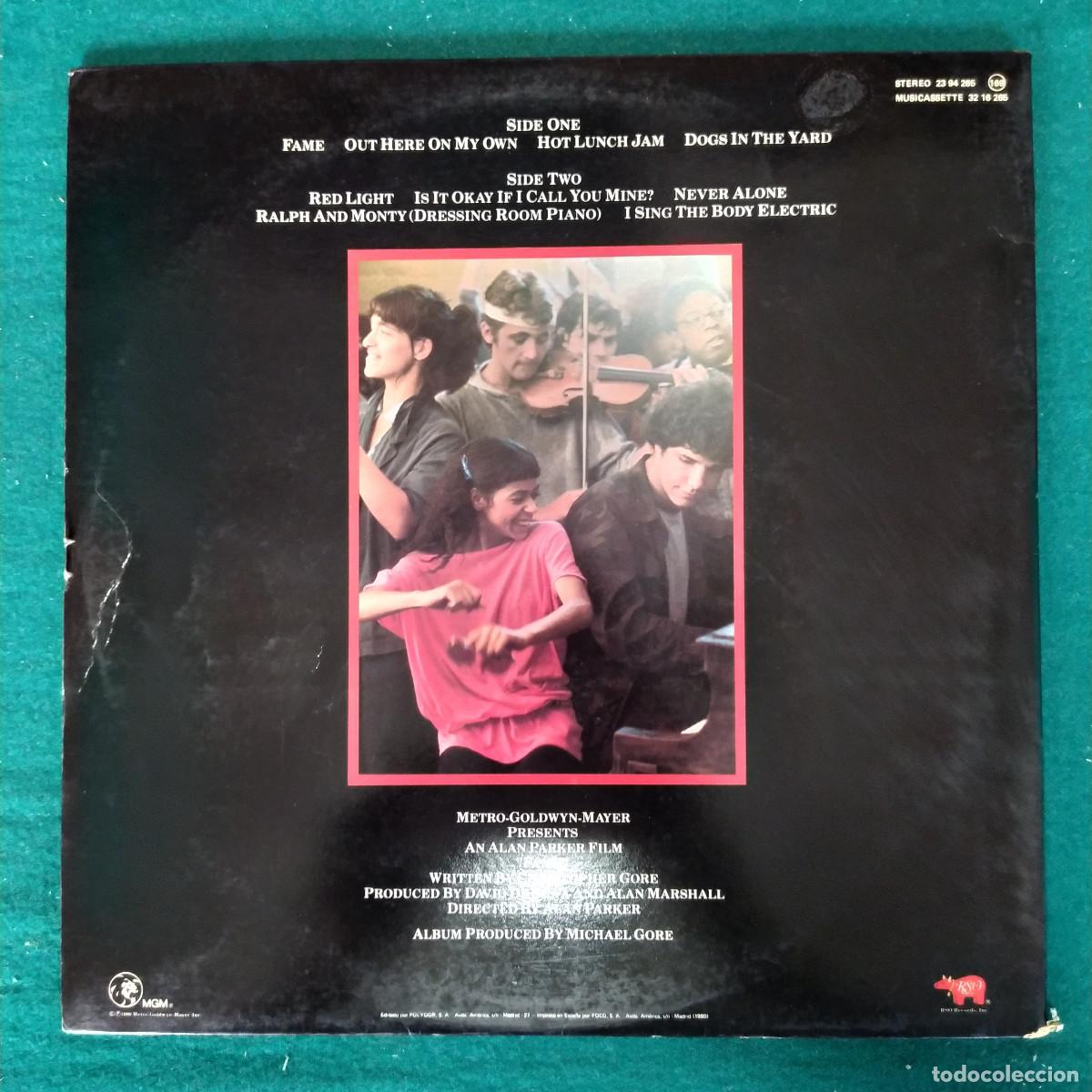 Discos de vinilo: Fama (Banda De Sonido Original De La Pelicula) - Foto 2
