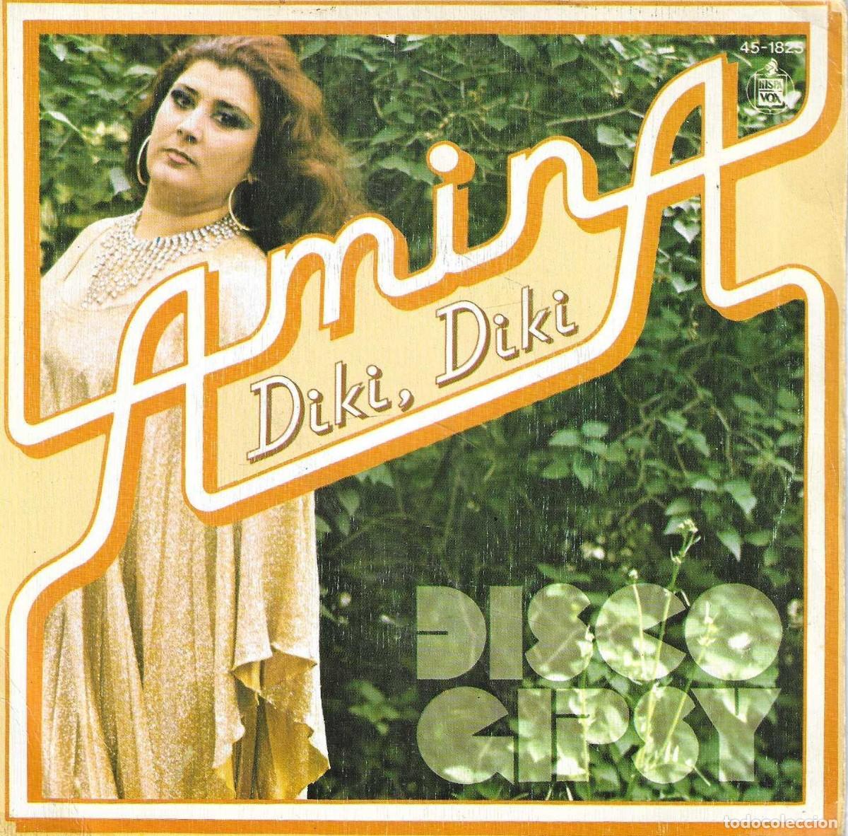 Discos de vinilo: AMINA - DIKI, DIKI - AMANECIO - HISPAVOX 1979 - Foto 1