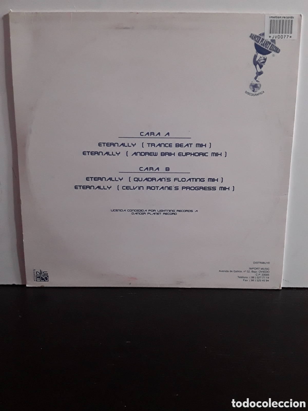 Discos de vinilo: Quadran &lrm;&ndash; Eternally (Remixes) - Foto 2