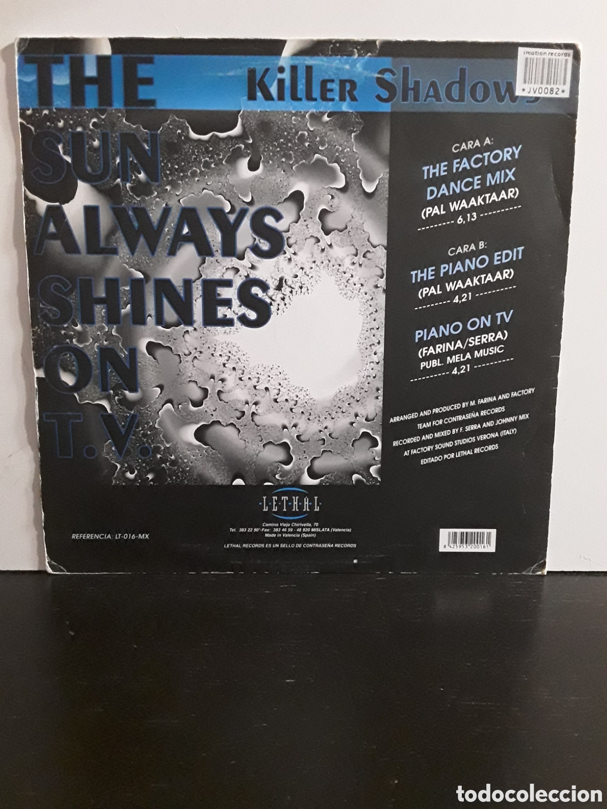 Discos de vinilo: Killer Shadows &lrm;&ndash; The Sun Always Shine On T.V. - Foto 2