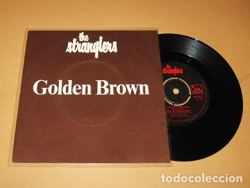 Discos de vinilo: THE STRANGLERS - GOLDEN BROWN - SINGLE - 1981 - SUPER HIT DE LOS 80'S N&ordm;1 UK