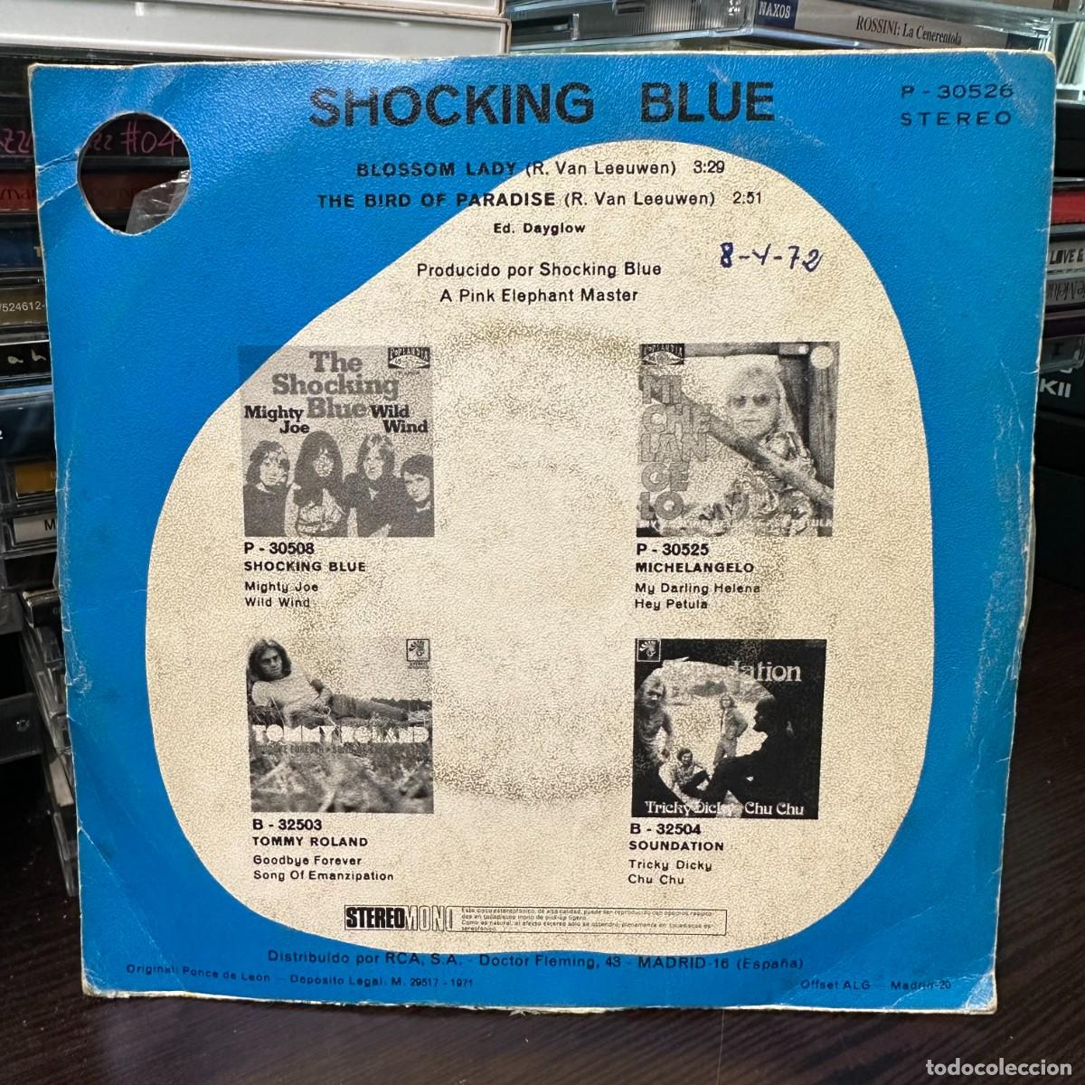 Discos de vinilo: Shocking Blue - Blossom Lady (7&rdquo;, Single) - Foto 2