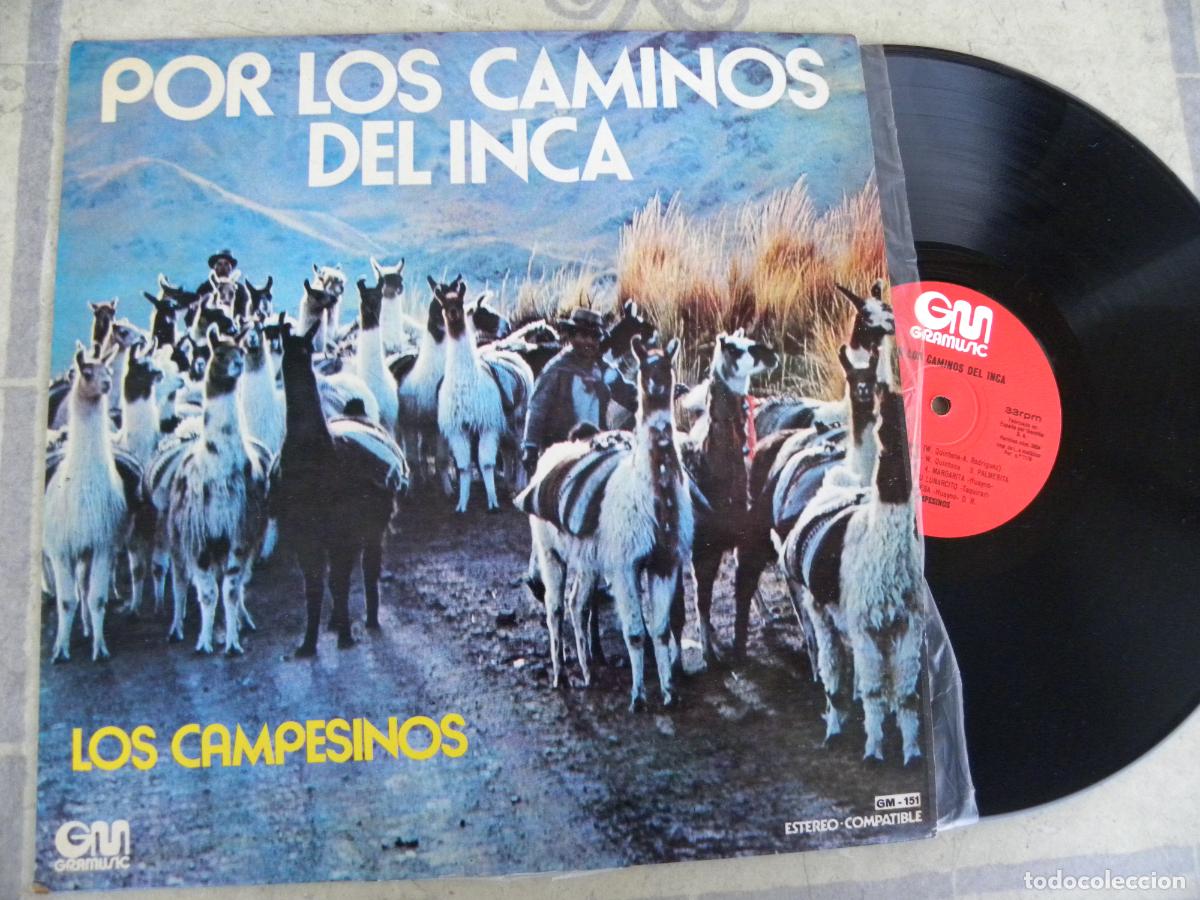 Disques de vinyle: LOS CAMPESINOS -POR LOS CAMINOS DEL INCA -LP 1972 -PEDIDO MINIMO 3 EUROS