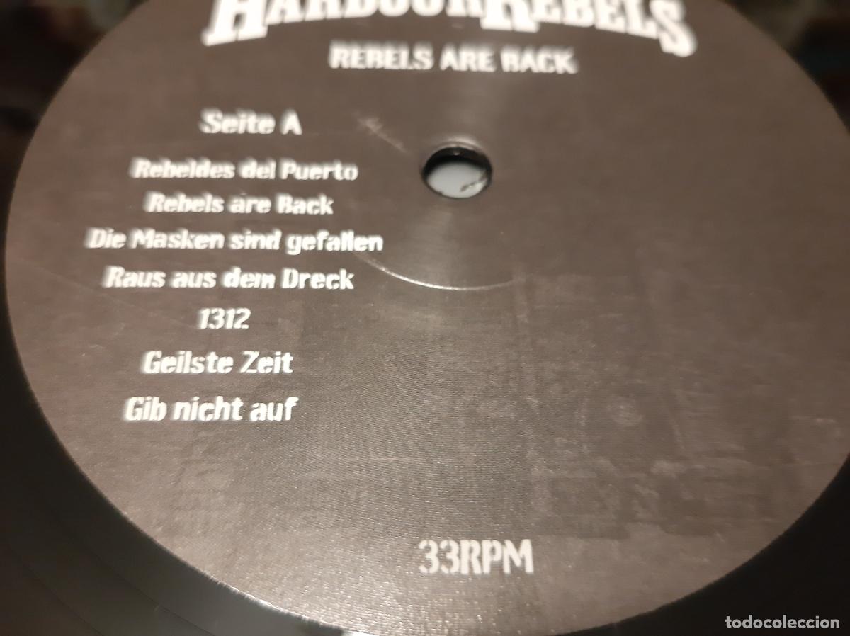 Discos de vinilo: HARBOUR REBELS -REBELS ARE BACK- (2022) LP DISCO VINILO - Foto 3