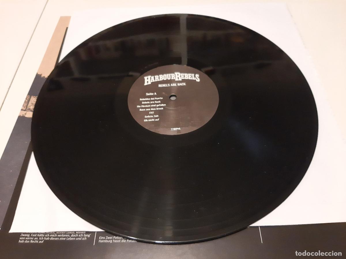 Discos de vinilo: HARBOUR REBELS -REBELS ARE BACK- (2022) LP DISCO VINILO - Foto 4