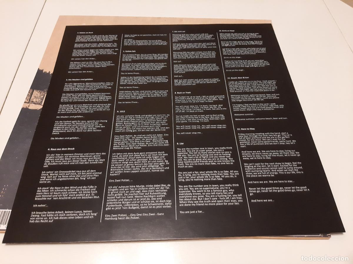 Discos de vinilo: HARBOUR REBELS -REBELS ARE BACK- (2022) LP DISCO VINILO - Foto 5