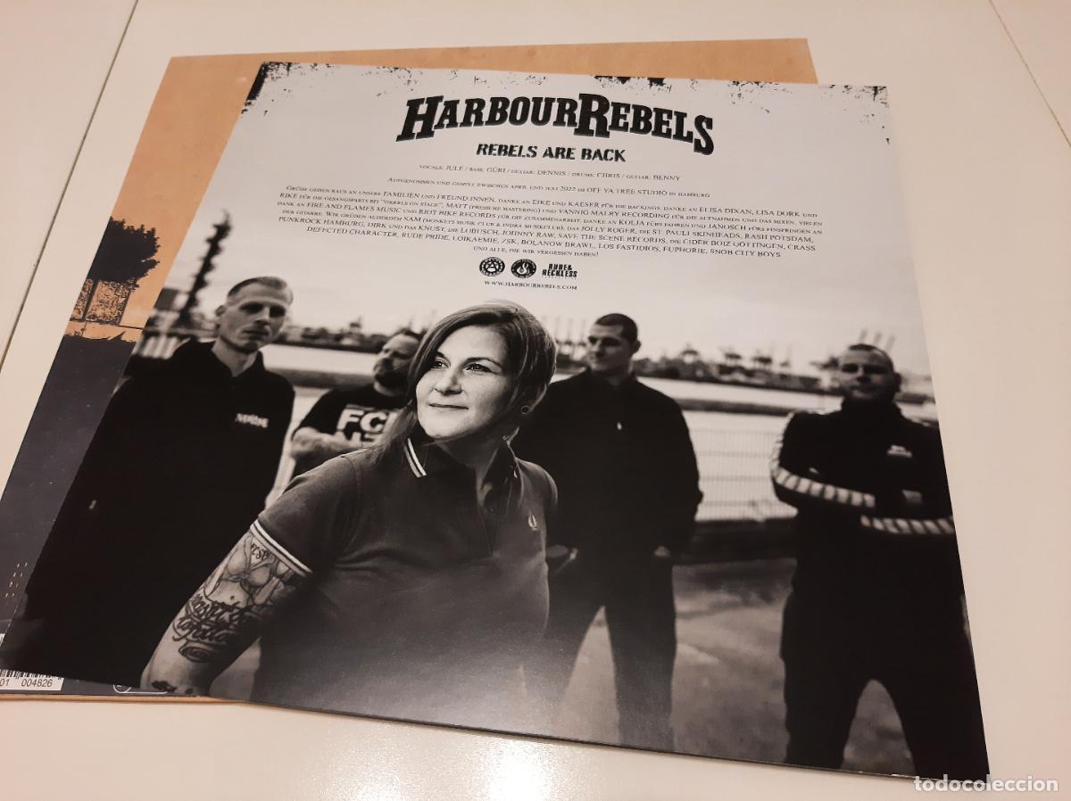 Discos de vinilo: HARBOUR REBELS -REBELS ARE BACK- (2022) LP DISCO VINILO - Foto 6