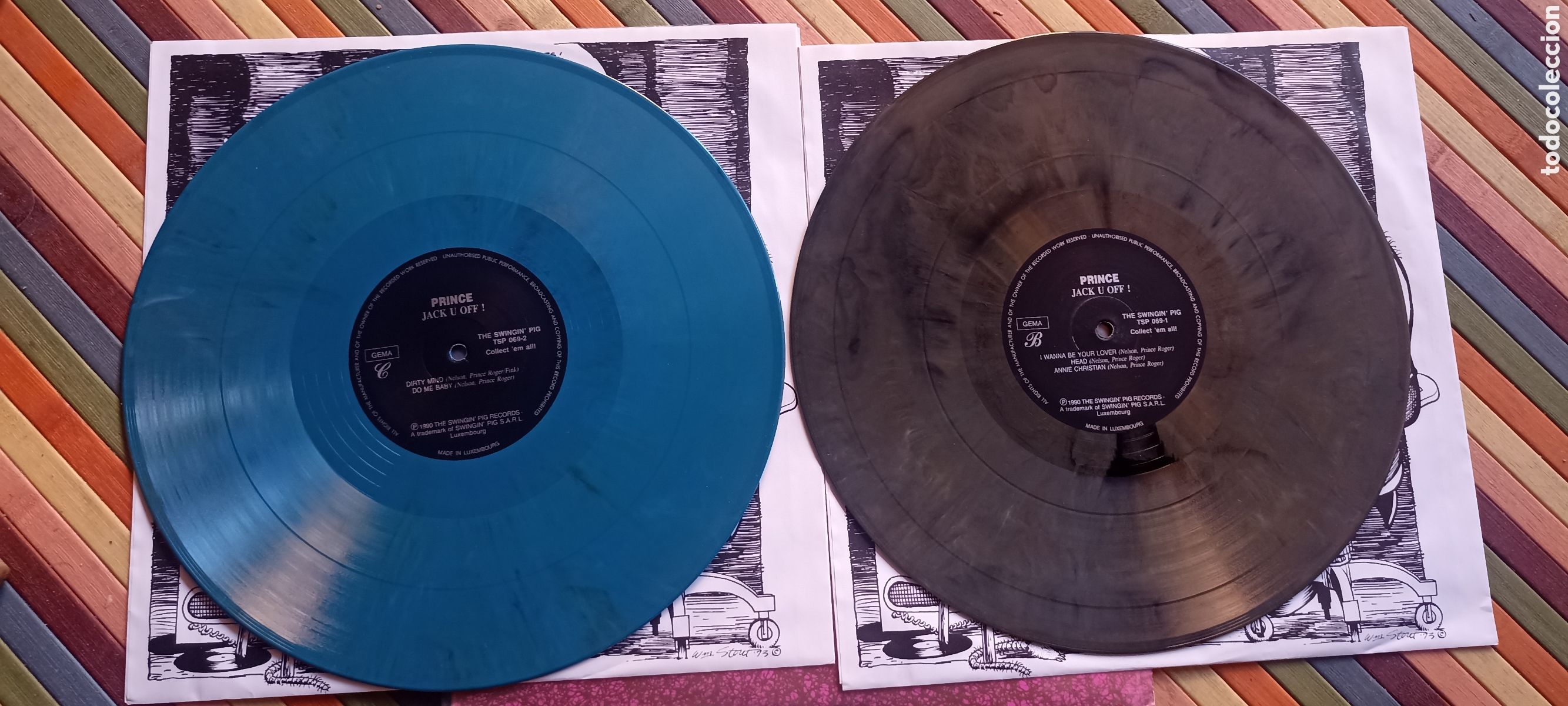 Discos de vinilo: Vinilos Prince Jack u off! 1990 - Foto 6