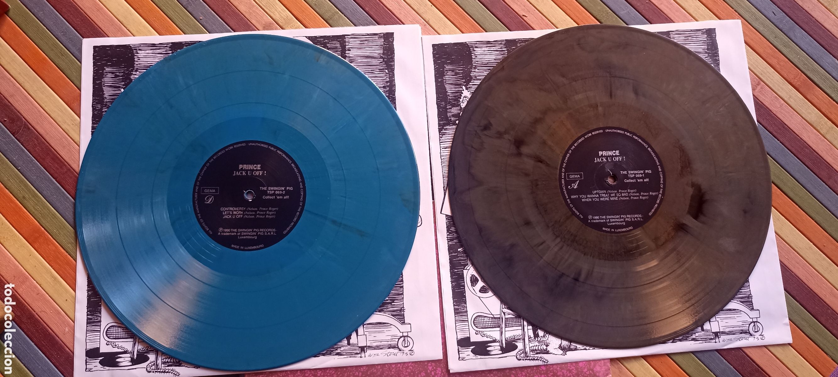 Discos de vinilo: Vinilos Prince Jack u off! 1990 - Foto 7