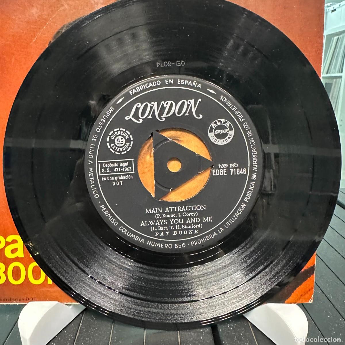 Discos de vinilo: Pat Boone - Main Attraction (7&rdquo;, EP) - Foto 3