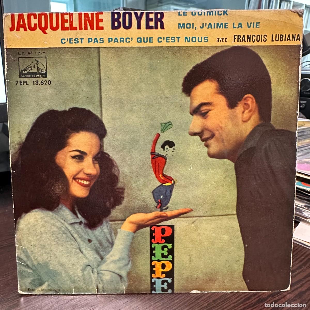 Discos de vinilo: Jacqueline Boyer - Pepe (7&rdquo;, EP) - Foto 1