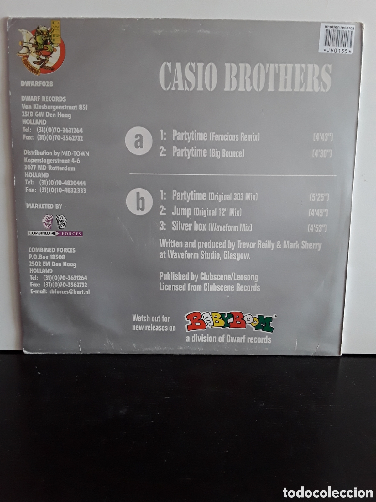 Discos de vinilo: Casio Brothers &lrm;&ndash; Partytime - Foto 2