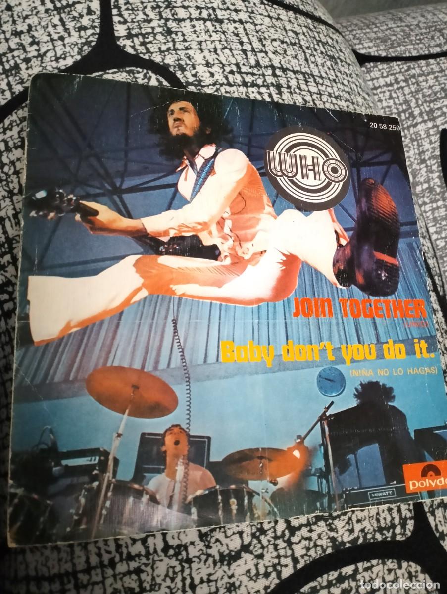 Discos de vinilo: The Who , join together single edici&oacute;n espa&ntilde;ola - Foto 1