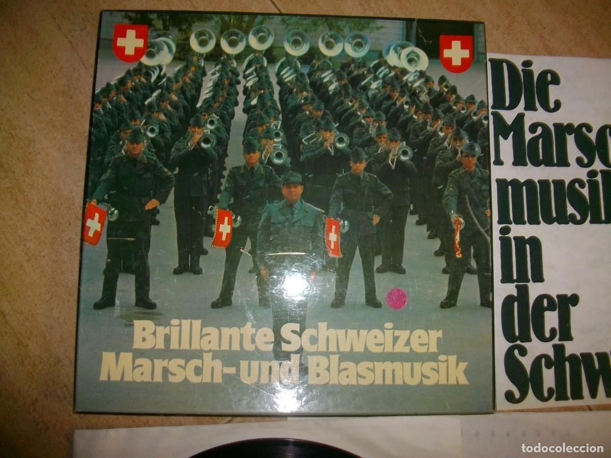 Dischi in vinile: Brillante Schweizer Marsch- Und Blasmusik BOX 5 x LP