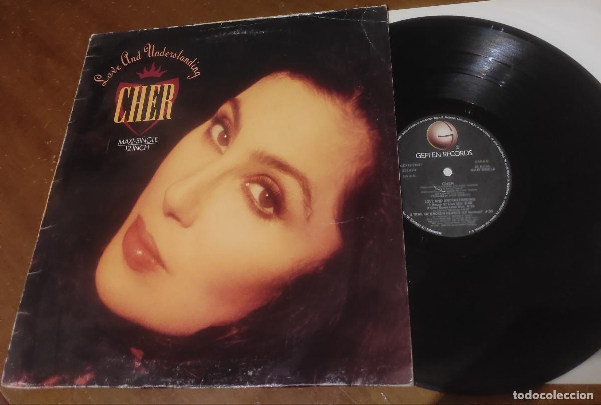 Discos de vinilo: CHER (MX) LOVE AND UNDERSTANDING +2 TRACKS- - Foto 1