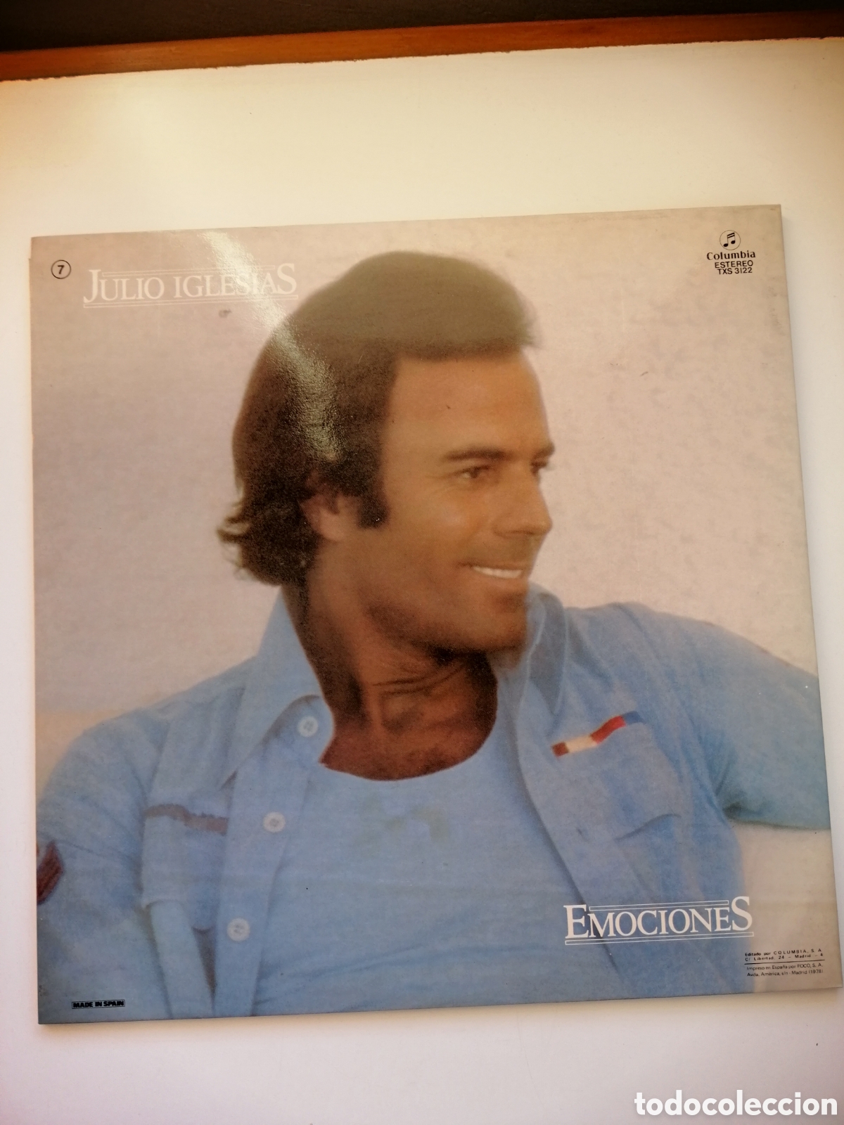 Discos de vinilo: julio Iglesias emociones vinilo - Foto 2