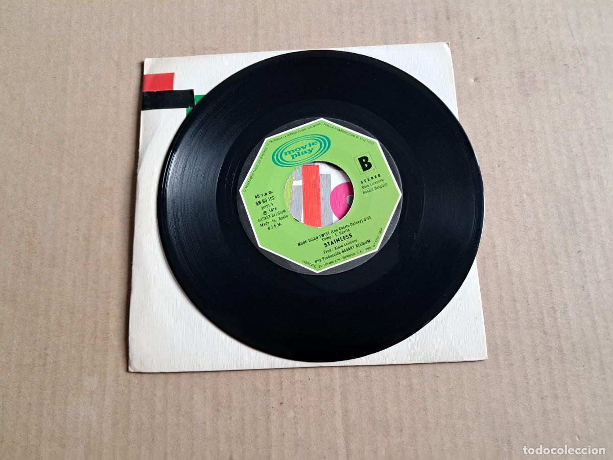 Discos de vinilo: STAINLESS - DISCO TWIST SINGLE 1976 EDICION ESPA&Ntilde;OLA - Foto 2