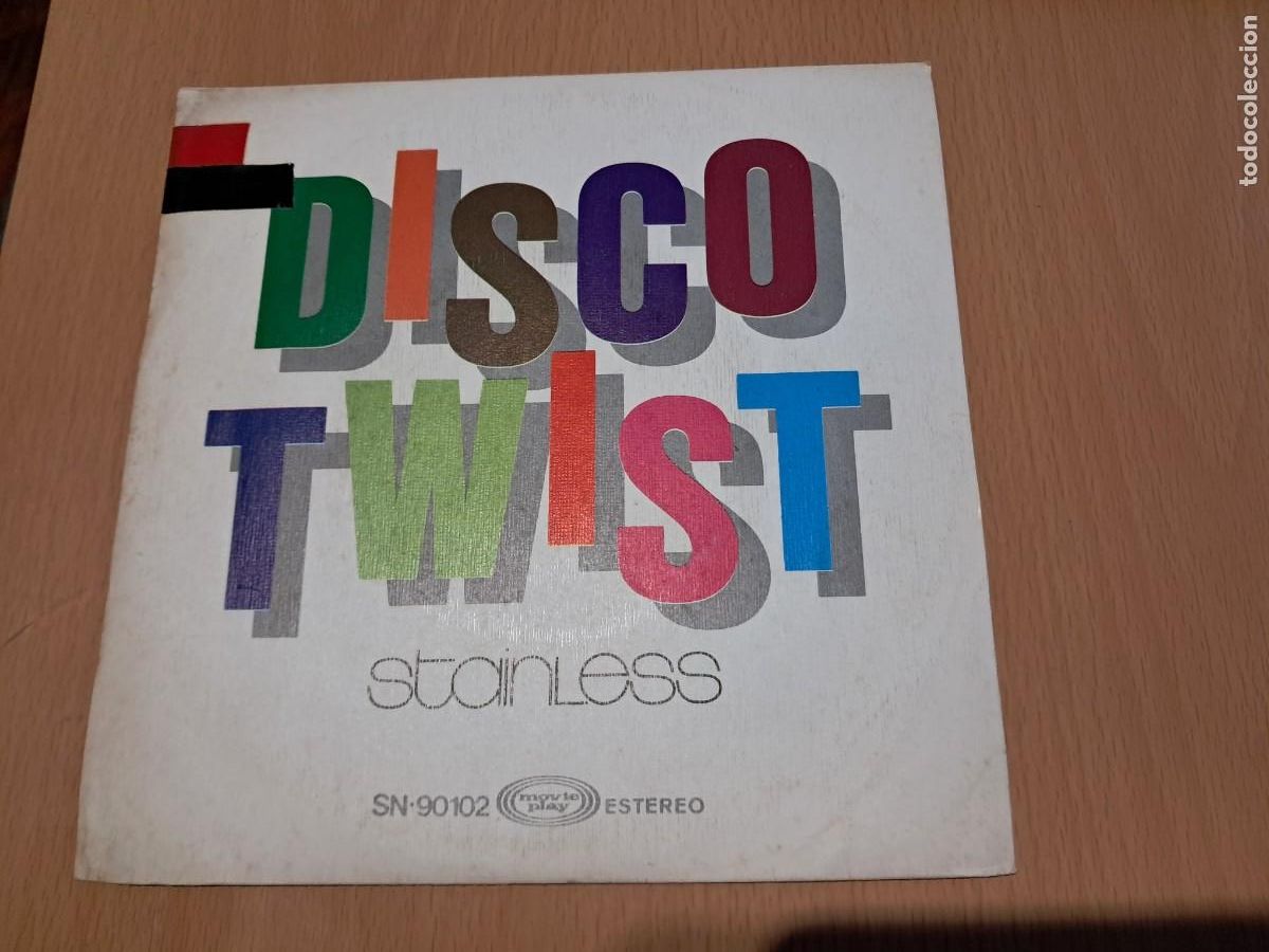 Discos de vinilo: STAINLESS - DISCO TWIST SINGLE 1976 EDICION ESPA&Ntilde;OLA - Foto 1