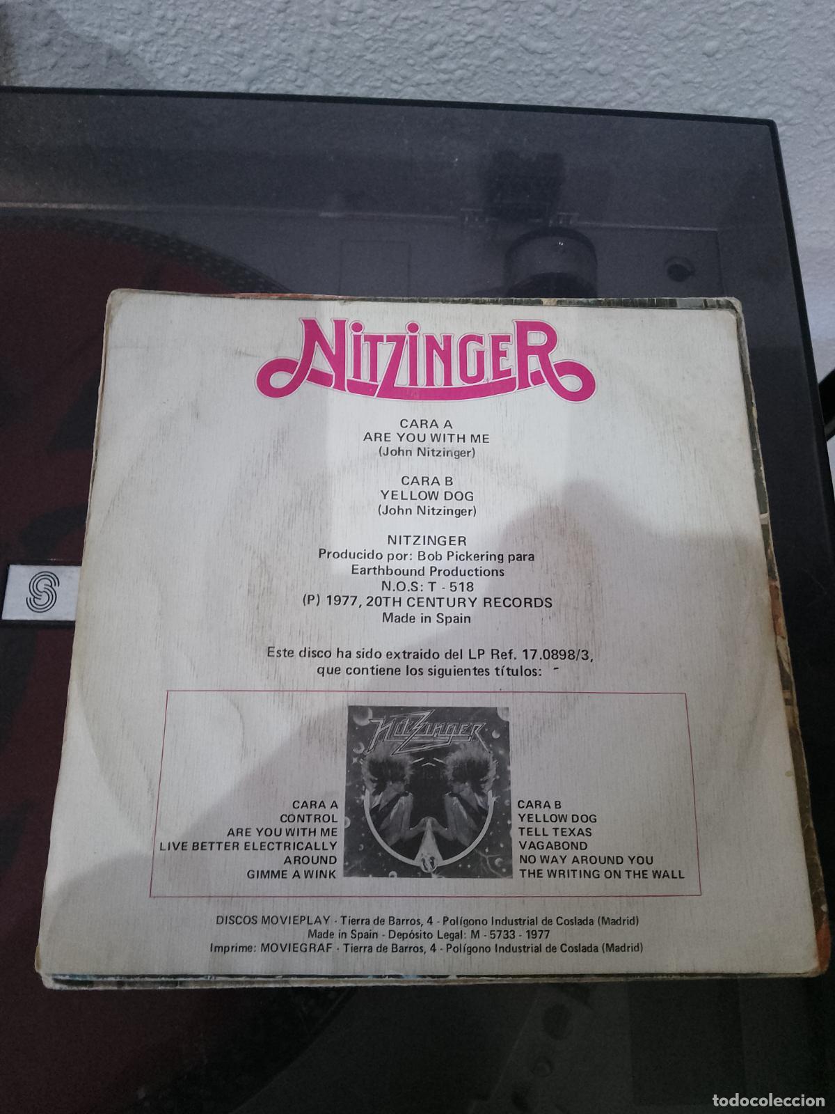 Discos de vinilo: John Nitzinger &lrm;&ndash; Are You With Me - Foto 2