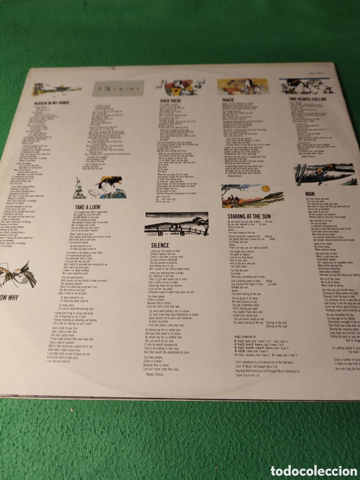 Discos de vinilo: Level 42 - Staring At the Sun vinilo Lp - Foto 2