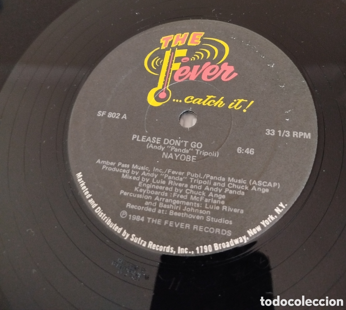 Discos de vinilo: Nayobe - Please dont go - Foto 1