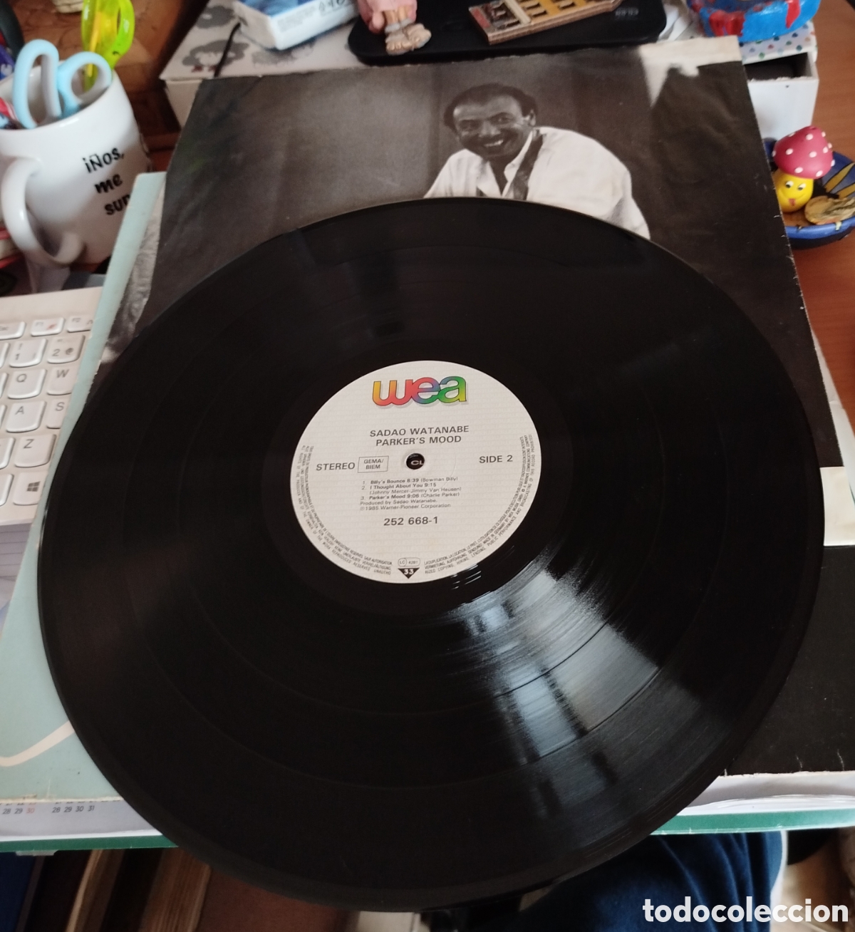 Discos de vinilo: Sadao Watanabe - Parkers mood - Foto 2