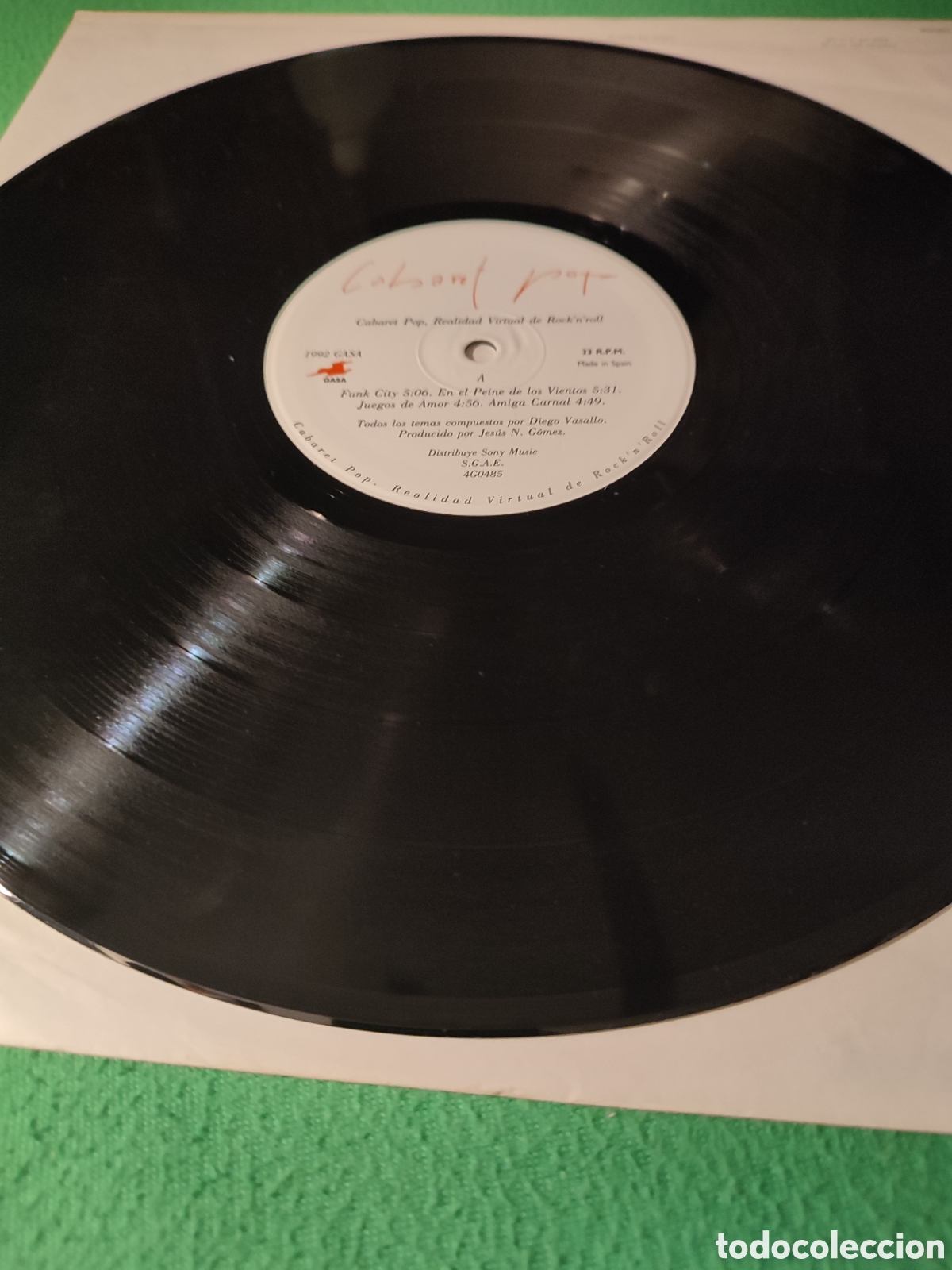 Discos de vinilo: Cabaret Pop - Realidad virtual de Rock,n, Roll - Foto 3