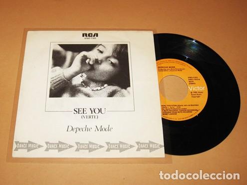 Discos de vinilo: DEPECHE MODE - SEE YOU (VERTE) - SINGLE - 1982 - SPAIN