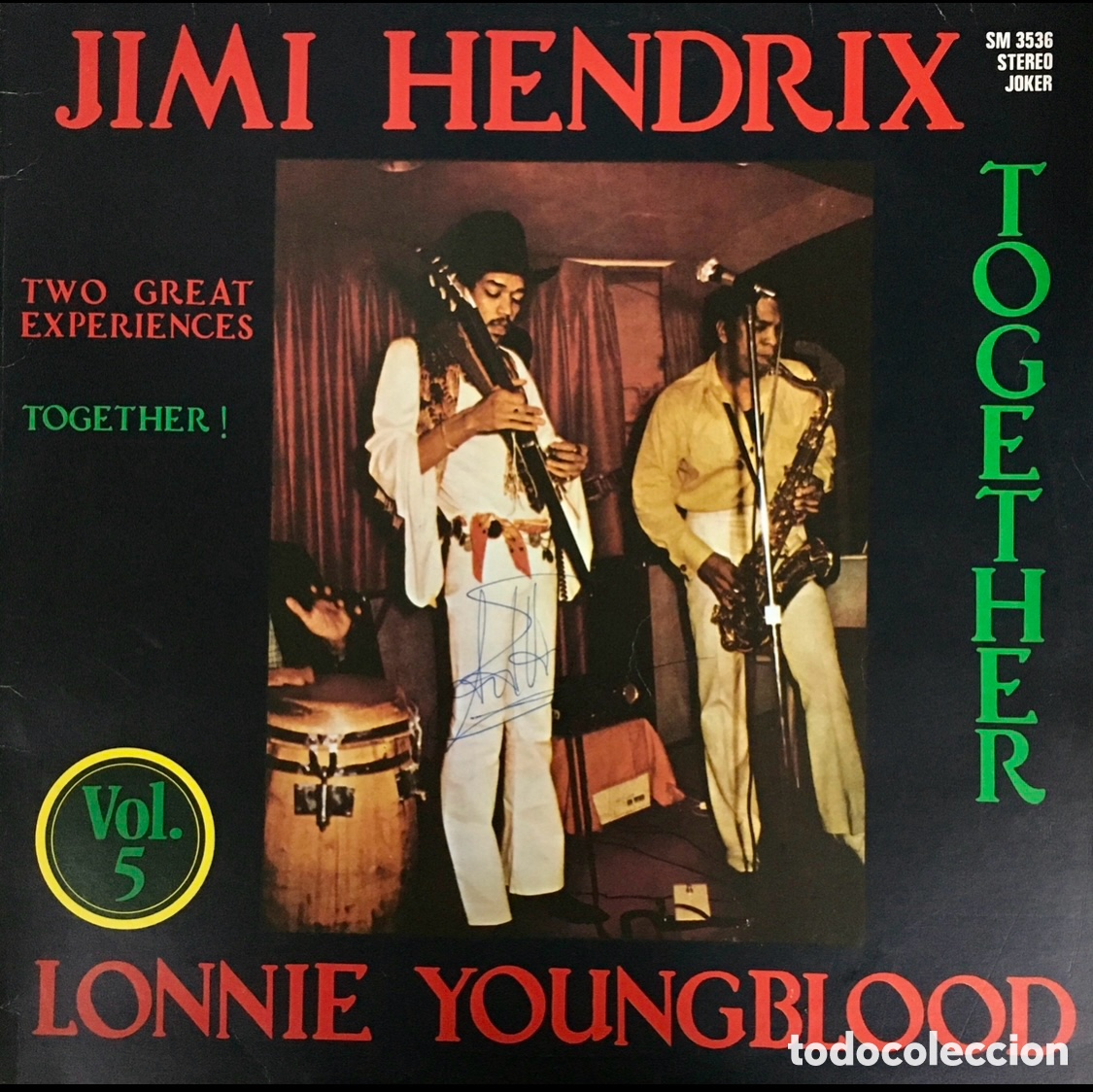 Discos de vinilo: Disco Vinilo LP. Jimi Hendrix. &ldquo;Together&rdquo;. 1973. - Foto 1