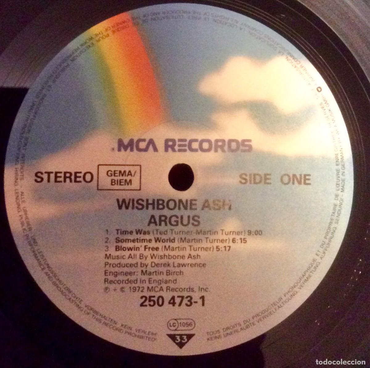 Discos de vinilo: WISHBONE ASH - ARGUS /// Alemania Vg++/ex - Foto 2