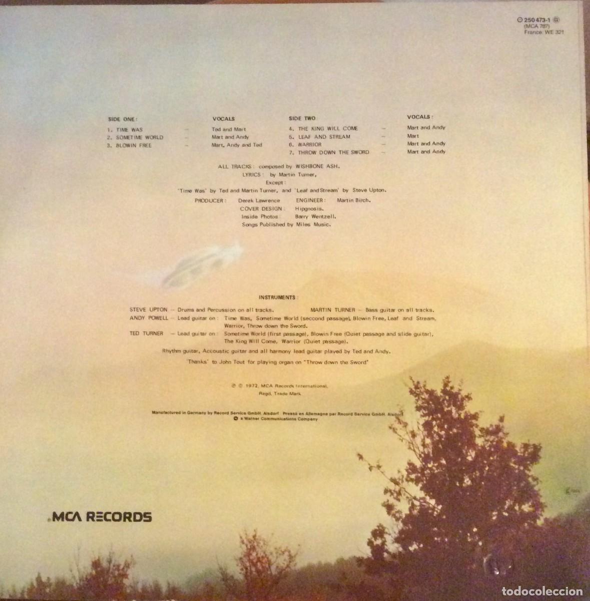 Discos de vinilo: WISHBONE ASH - ARGUS /// Alemania Vg++/ex - Foto 3
